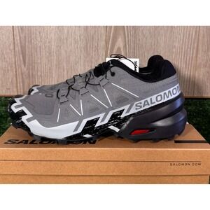 Salomon Mens Speedcross 6 Sneaker Running Shoe Size 10 Trail Jogging Hiking